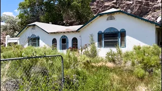 Eerie ABANDONED house with porcelain statues inside with broken heads