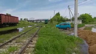 У Асташинских озёр топит частный сектор Благовещенск после ливня 08.06.2020