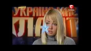 Україна має талант-5, Настя Соколова, 2-й ефір, 27.04.2013 +