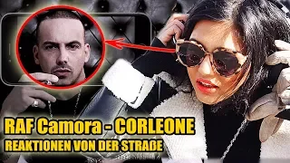 RAF CAMORA - CORLEONE || LIVE REAKTIONEN VON DER STRAßE 😱 - Leon Lovelock