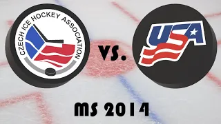 Mistrovství světa v hokeji 2014 - Čtvrfinále - Česko - USA