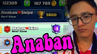 Anaban Clash Royale  👈¡TOP 1 del MUNDO!!! 😍- Best Player Ladder ever