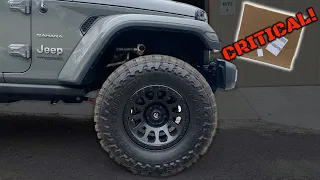 DON’T Run 35 Inch Tires On Your Jeep Wrangler Without THIS!