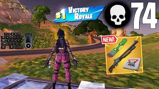 74 Elimination Solo vs Squads Wins Gameplay (Fortnite Chapter 5)