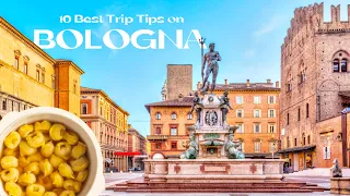 Visiting Bologna - Italy: from Towers to Foodies, a Tour in the City Center (10 Best Trip Tips - 4K)