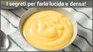 CREMA PASTICCERA Ricette per farcire e decorare torte e dolci