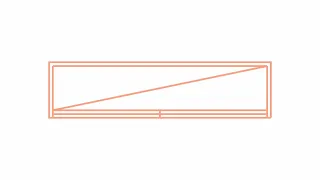 Autocad Dynamic Block - Wardrobe (Plan)