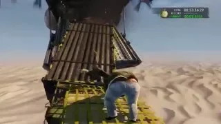 FAT MAN Destroys an Airplane!