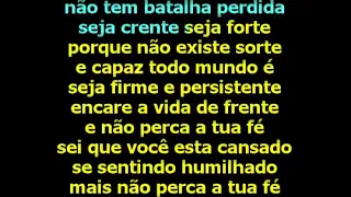 Não Perca Tua Fé - Compositor RICK - PLAY BACK - donomarshopping.net