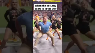 University Security Guard Shows Off Moves in Dance Routine 🤩 #shorts