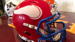 DIY Custom Riddell Mini Football Helmet