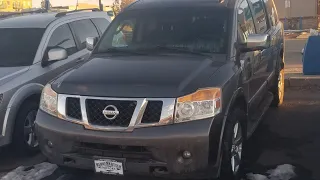 2012 Nissan Armada Platinum Reserve Start Up, Exhaust, and In Depth Tour