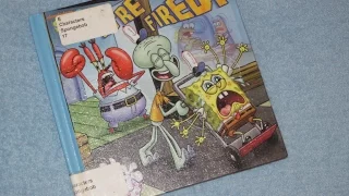 Spongebob Squarepants - You're Fired! Children's Read Aloud Story Book For Kids