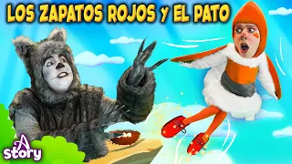 Los Zapatos Rojos y El Pato | Cuentos infantiles en Español