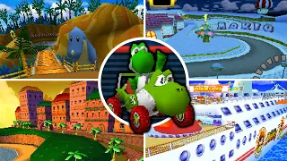 Mario Kart DS: Gamecube Grand Prix - All NEW Custom Tracks & Battle Arenas (First Look!)