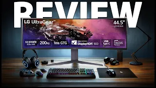 LG 45GR75DC-B 45-inch Ultragear Curved Gaming Monitor ✅ Review