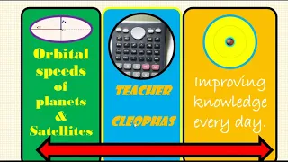 ORBITAL SPEEDS OF PLANETS AND SATELLITES: GCSE,IGCSE,IB,A-LEVEL PHYSICS/GEOGRAPHY | EDEXCEL
