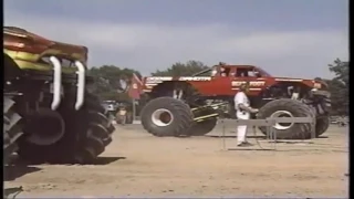 1993 PENDA Monster Truck Challenge Canfield, OH Race 1