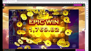Almost won Max Win at Lady Fortune bet 5$ pulsz casino