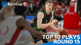 Top 10 Plays | Round 15 | 2022-23 7DAYS EuroCup