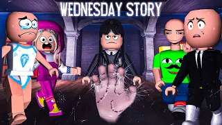 ROBLOX WEDNESDAY STORY ALL PARTS | Funny Moments
