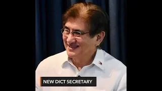 Gringo Honasan takes oath as DICT secretary