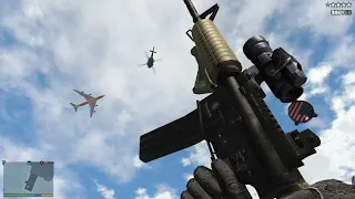 GTA V - Michael's Los Santos Naval Port Shootout + Five Star Escape(VED 3.0.2)