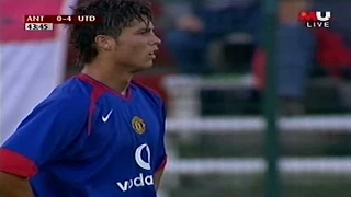 Cristiano Ronaldo Vs Royal Antwerp Away (03/08/2005)