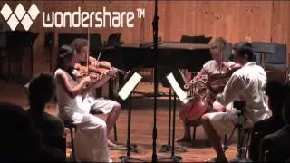 Tchaikovsky String Quartet no. 1 1st mvt Greenwood Music Camp 2012