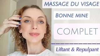 Massage du visage Tonifiant Liftant | Exercices drainants pour un éclat de peau