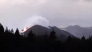 Renewed Strombolian Eruptions at La Palma, Evening of December 4th, 2021