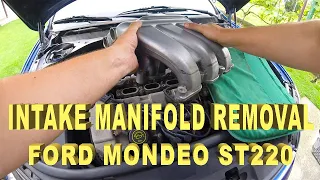 Upper and Lower Intake Manifold removal || Ford Mondeo ST220 3.0 V6