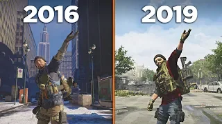 The Division vs The Division 2 Comparison (2016 - 2019) EVOLUTION