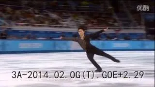 Han YAN's Triple Axel 2013-2014 SP