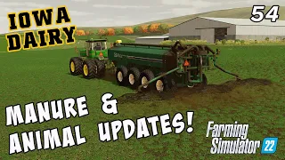 Upgrading to the Enhanced Animal System & removing manure inejctors! - IOWA DAIRY UMRV EP54 - FS22