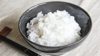 Steamed Rice Recipe - Japanese Cooking 101