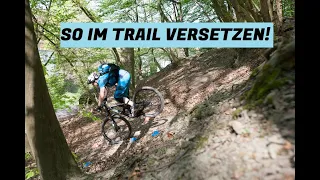 Im Trail das HINTERRAD VERSETZEN - so geht! ENDLICH VERSETZEN #7