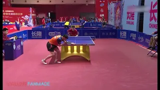 Ma Long vs Yu Ziyang | 2020 China Super League (Best Angle)