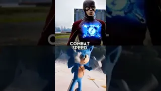 Sonic vs flash battle