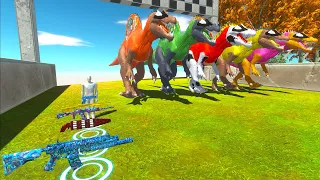 Marvel & Dc Speed Race Jurassic World Evolution Spino Vs Fps avatar - Animal Revolt Battle Simulator