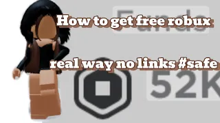 How to get free robux safe way