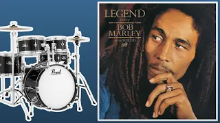 One Love / People Get Ready - Bob Marley & The Wailers | Only Drums (Isolated)