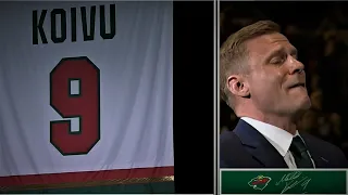 Mikko Koivu Retirement Ceremony In Full From The Xcel Energy Center In St. Paul, Minnesota