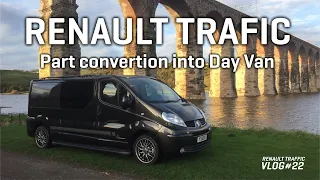 RenaultTrafic - Part conversion into Day Van
