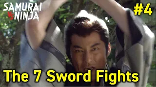 Full movie | The 7 sword fights  #4 | samurai action drama