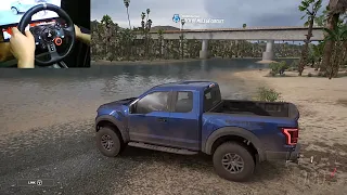 FORD F-150 RAPTOR OFFROAD FORZA HORIZON5 | LOGITECH-G29 gameplay