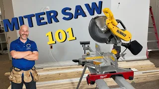 How To Use A Miter Saw | DIY For Beginners