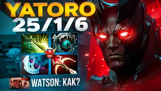 Yatoro УНИЧТОЖИЛ ВАТСОНА И АПНУЛ 30 ТИР НА ТЕРРОРБЛЕЙДЕ🔥| Terrorblade 7.35d