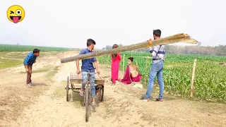 Must Watch Funny Comedy Video 2021 Try To Not Laugh Non-Stop Video || By Bindas Fun Masti