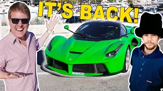 REUNITED with JAMIROQUAI JAY KAY's One-off Signal Green LaFerrari!